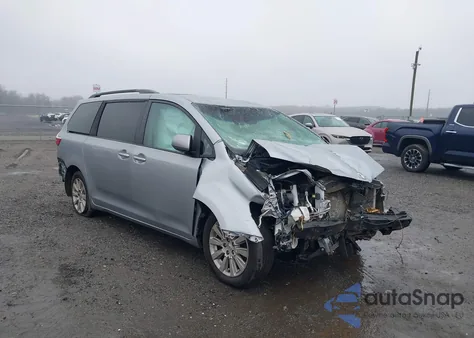 2015 Toyota Sienna Xle 7 Passenger из США, поврежденный, VIN 5TDDK3DC1FS114872